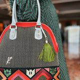 Santa Ana Rojo 100% Cuero Bag