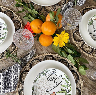 Placemats Malibu Black