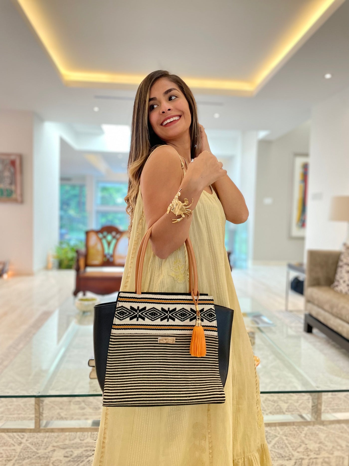 Simiti Camel Bag