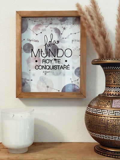 Hola Mundo Art Frame