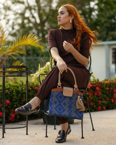 San Jacinto Azul Bag