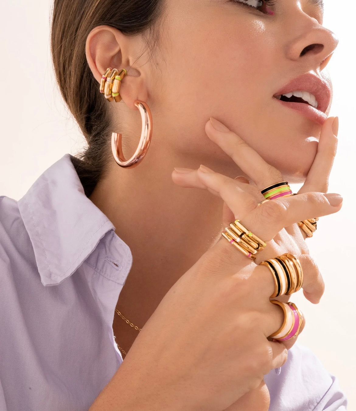 Bone Earcuff Set