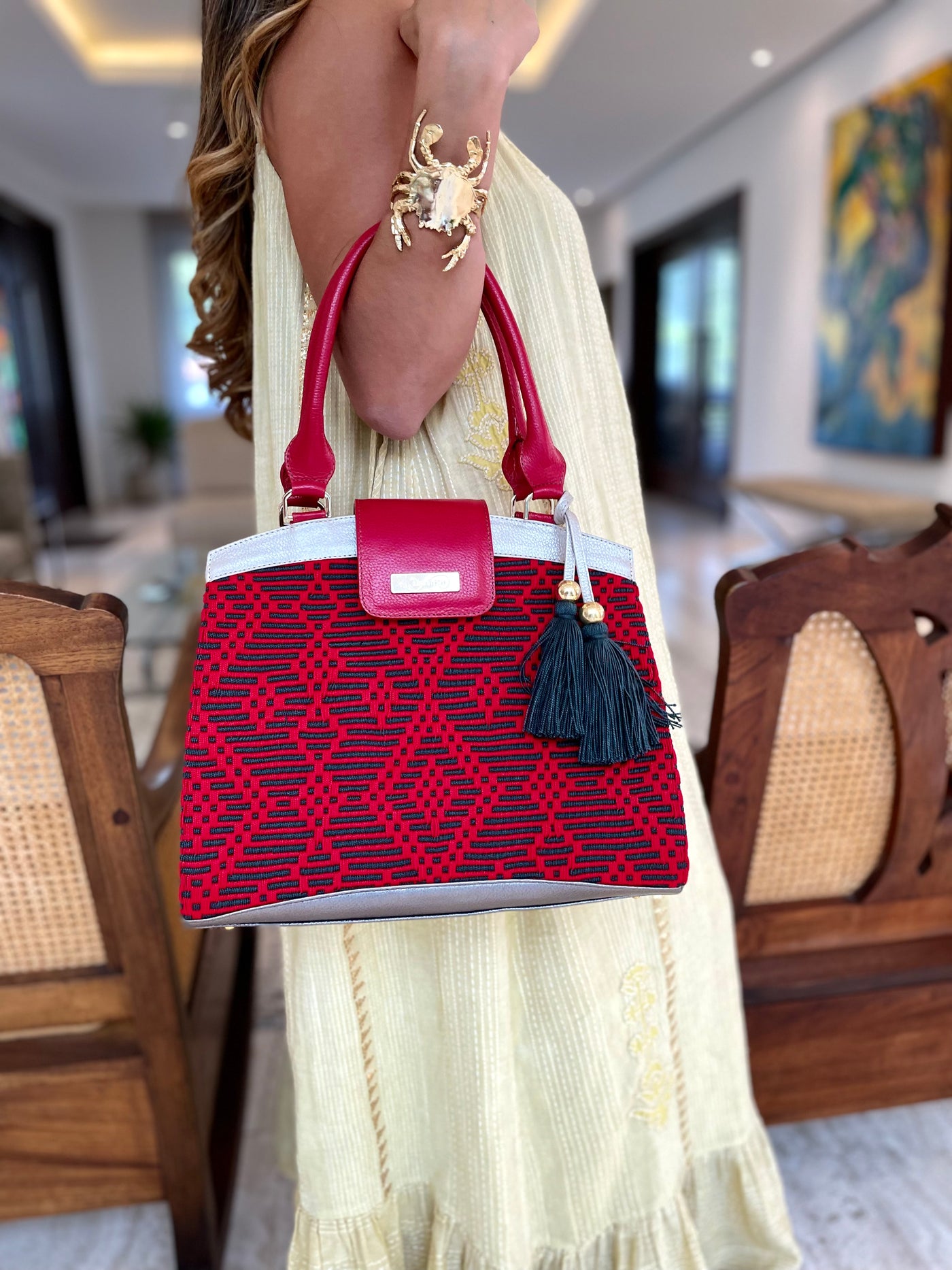 San Jacinto Rojo Bag