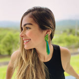 Cotorra Puertorriqueña Earrings