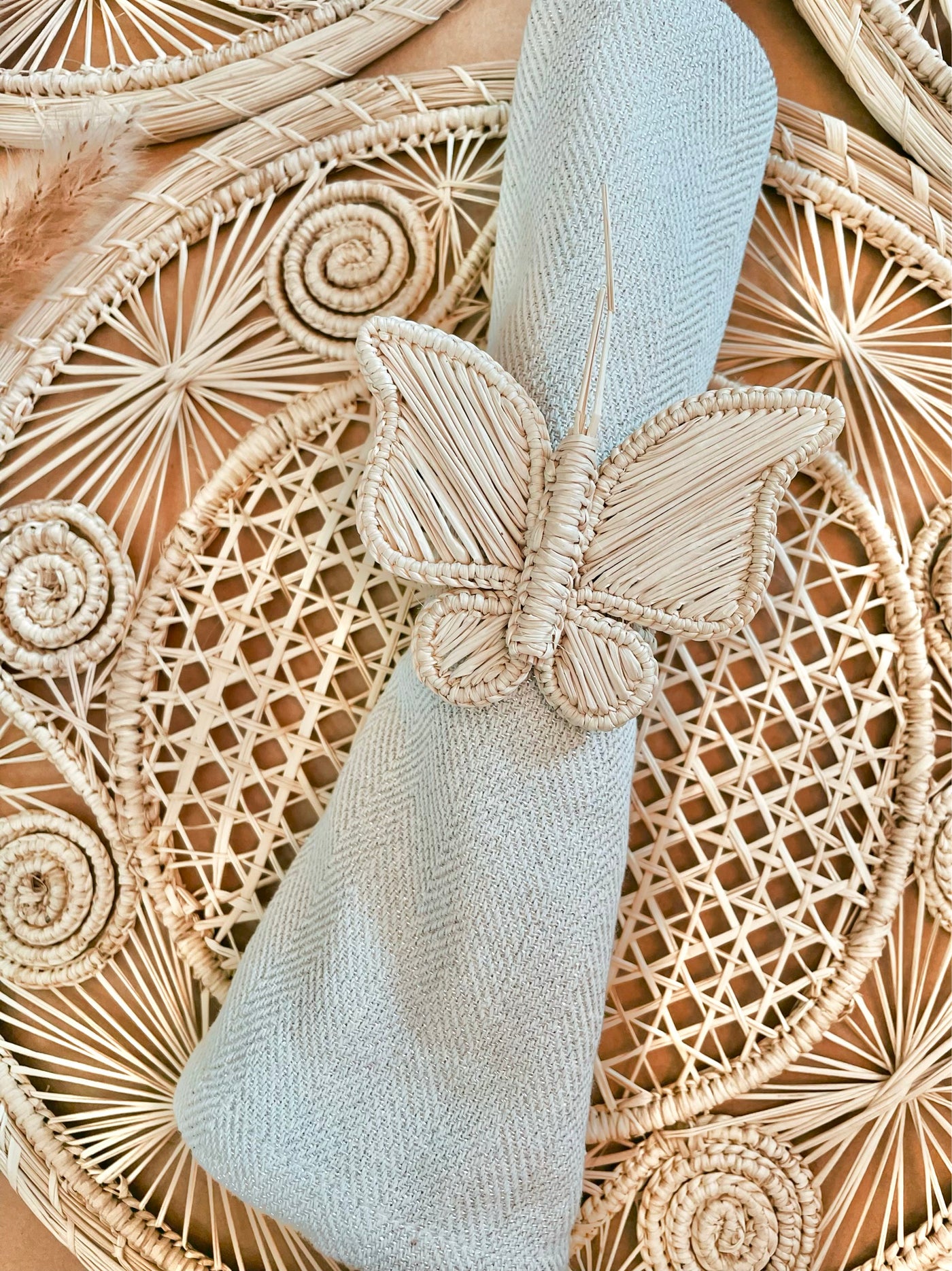 Napkin Holder Mariposa Natural