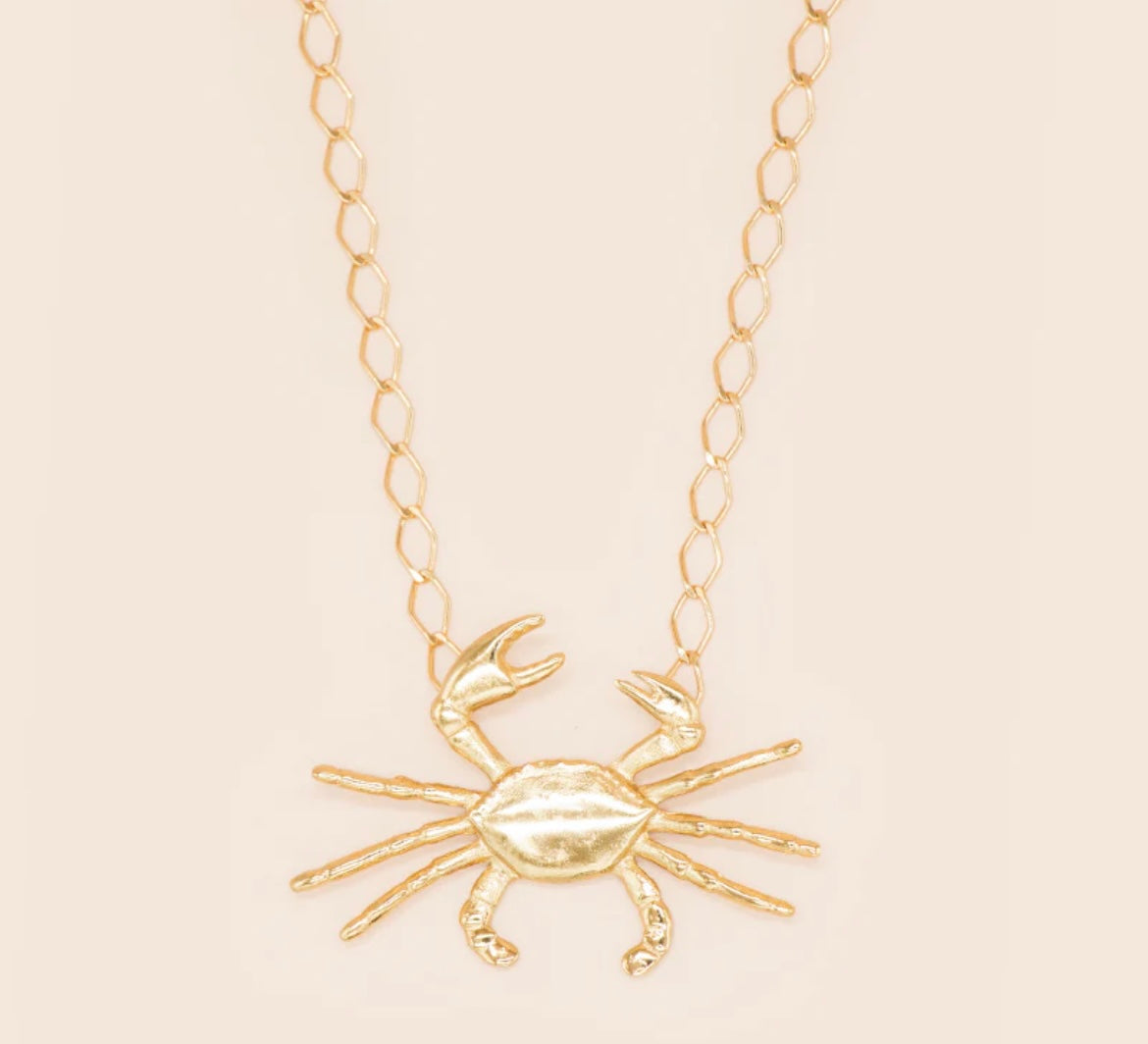 Cangrejo Gold Necklace