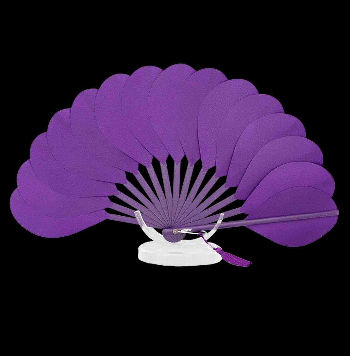 Ondas Morado Hand Fan