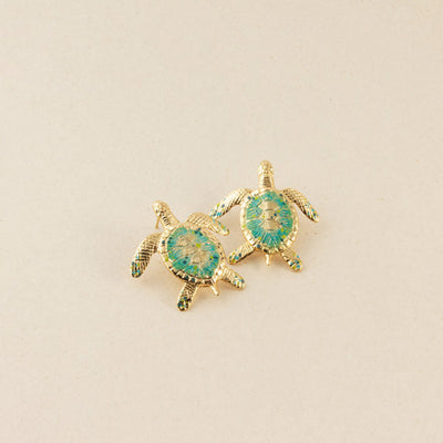 Tortuga Carey Pintado Earrings