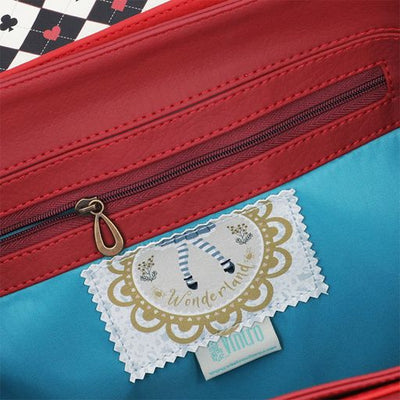 Alice in Wonderland Pekin Rojo Crossbody Bag